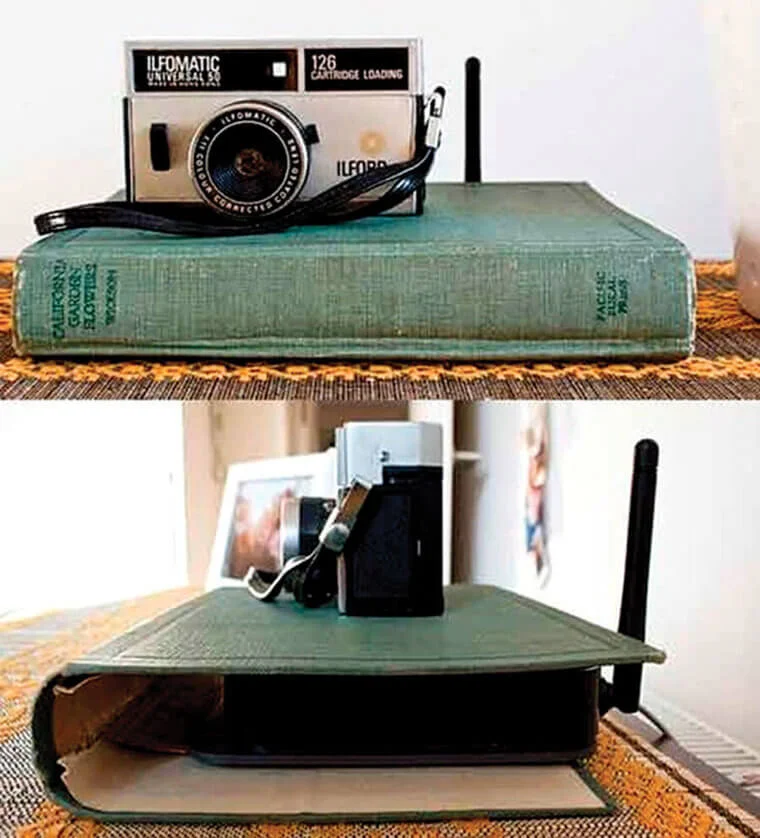 Home Design-Cover Your Router With A Book