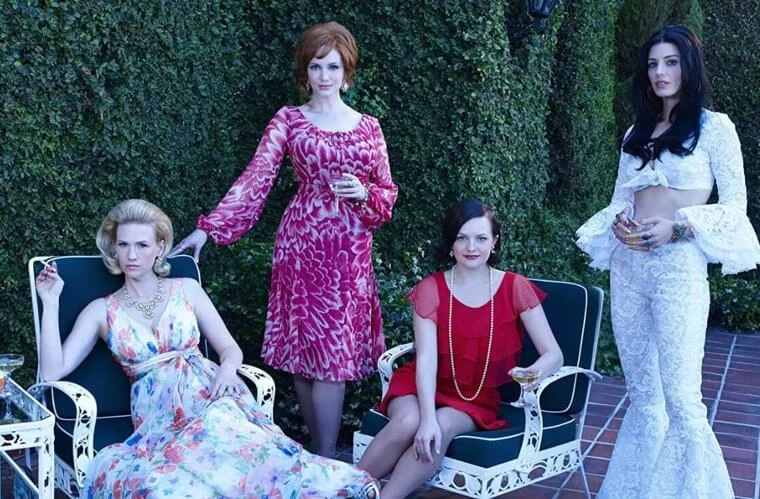 Mad Men For TV Programs-One of the most famous television shows about fashion ever produced has to be AMC's Mad Men.
