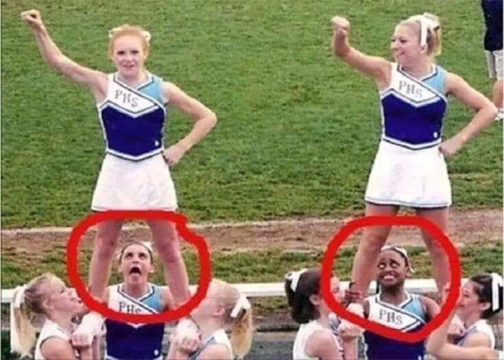 Cheer leader Photos Captured at Exactly the Right Moment:
