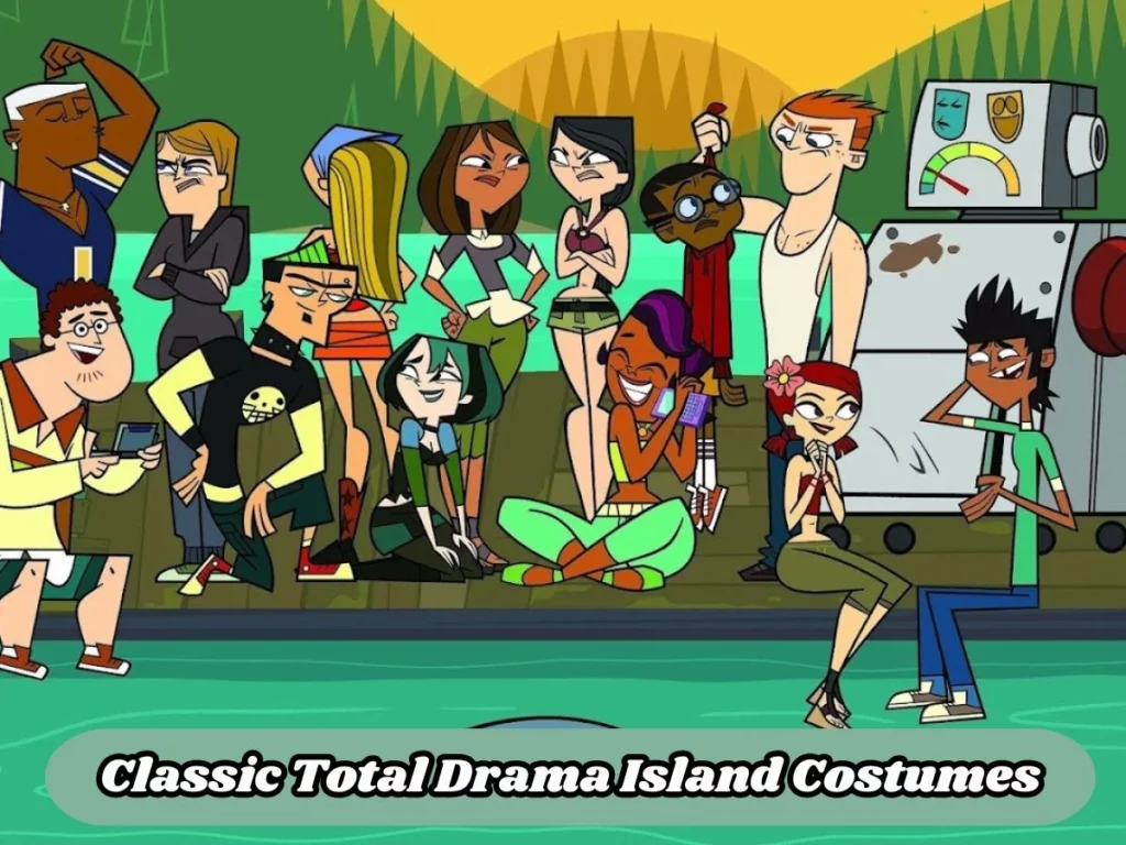 Lets kick things off with some costumes inspired by the characters from Total Drama Island.