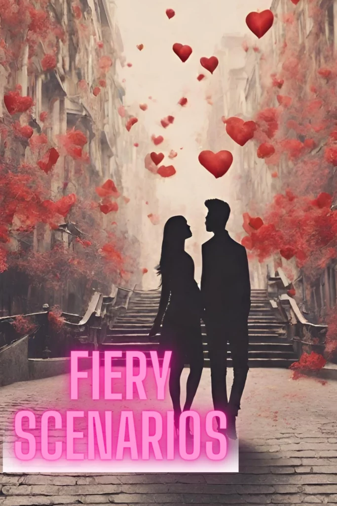 Fiery-Scenarios-We've all experienced infatuations that make our hearts beat faster and our minds wander. Imagined scenarios of infatuations take those daydreams to a level by adding a touch of passion.
