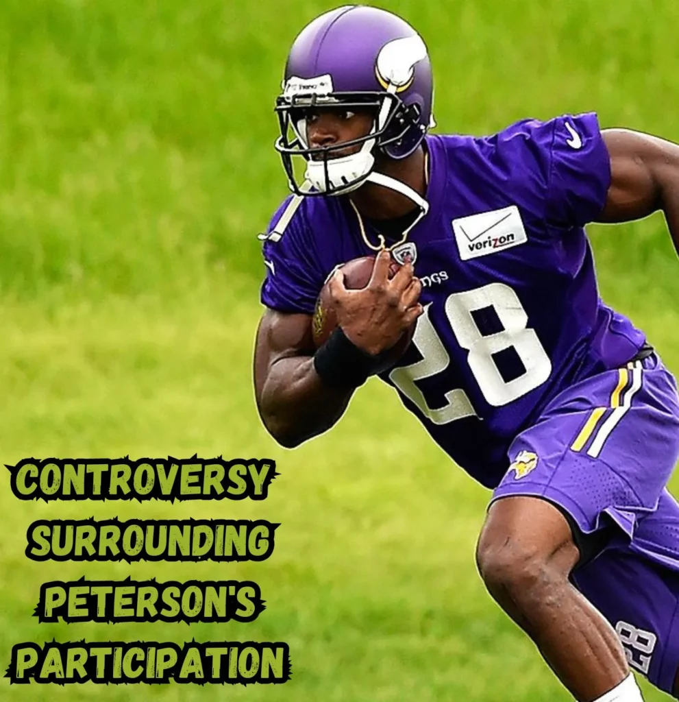 Adrian Peterson's-The decision to add Adrian Peterson as a contestant on "Dancing with the Stars" has sparked controversy